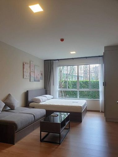 คอนโด ดีคอนโด ธาร จรัญฯ สตูดิโอ 27 ตรม. ตึก B ชั้น 1 ของครบ เพียง 8,500 บาท