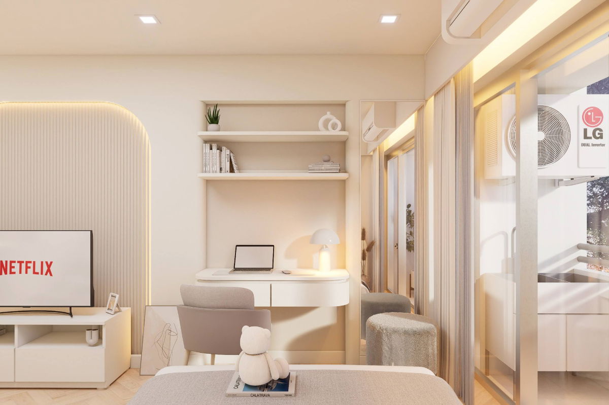 รูป ขาย Baan Ratchathewi ห้องรีโนเวทใหม่ ตกแต่งเสร็จ 04/69 ใกล้พญาไท 450 เมตร สนใจแอดไลน์ spoywink - รูปที่ 6/8