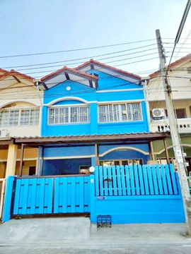 ม.เอเชีย 660ม ให้เช่าทาวน์เฮาส์ 2 ชั้น รพ.วิชัยเวช อินเตอร์ 760ม. หนองแขม 3 นอน 2 น้ำ MRTหลักสอง 24 ตร.วา. 190 ตร.ม. 2 จอดรถ