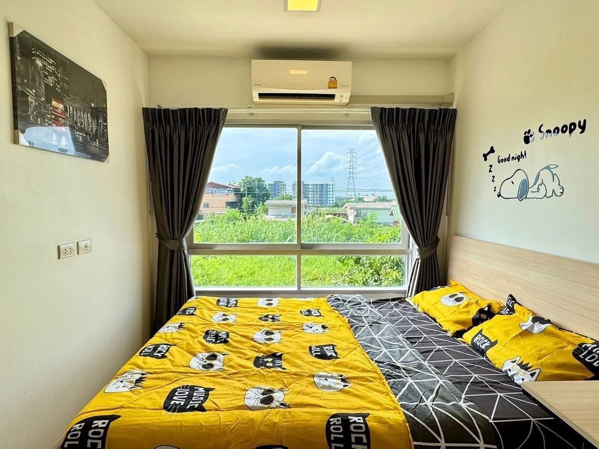 รูป code : G116 ว่างแล้ว!! คอนโดให้เช่า พลัม คอนโด รังสิต อะไลฟ์ 2 (Plum Condo Rangsit Alive 2) | ห้องมุม วิวนอกเป็นส่วนตัว ใกล้ 7-11 และส่วนกลางครบวงจร - รูปที่ 8/10