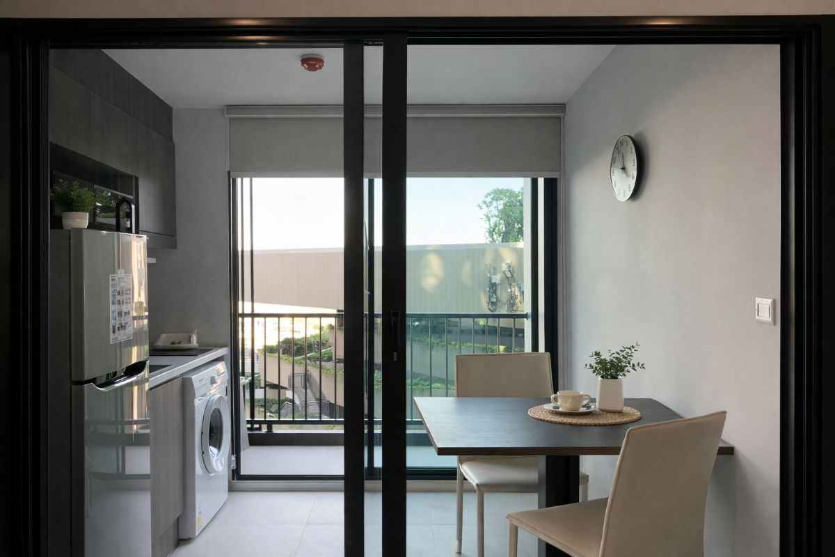 รูป 🍀🍀🍀 Exclusive Unit 🔥ให้เช่า📌 เอลลิโอ เดล เนทส์ 🌸 (Line:@rent2022)ห้องสวย พร้อมเข้าอยู่✨A01870  - รูปที่ 4/9