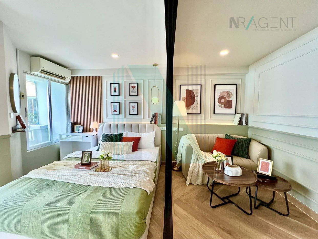 รูป ให้เช่าคอนโด เดอะ วอเตอร์ฟอร์ด รอยัล สูท เสนานิคม อาคาร 1 ชั้น 6 1 ห้องนอน ขนาด 30 ตรม ใกล้ ท็อปส์เดลี่ - รูปที่ 3/8