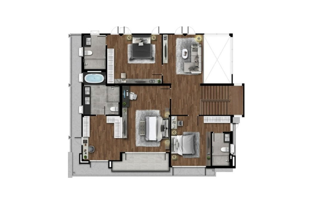 รูป The City พัฒนาการ 2 | ⭐ ทำเลพัฒนาการ เดินทางสะดวก ใกล้ทางด่วน - รูปที่ 3/3