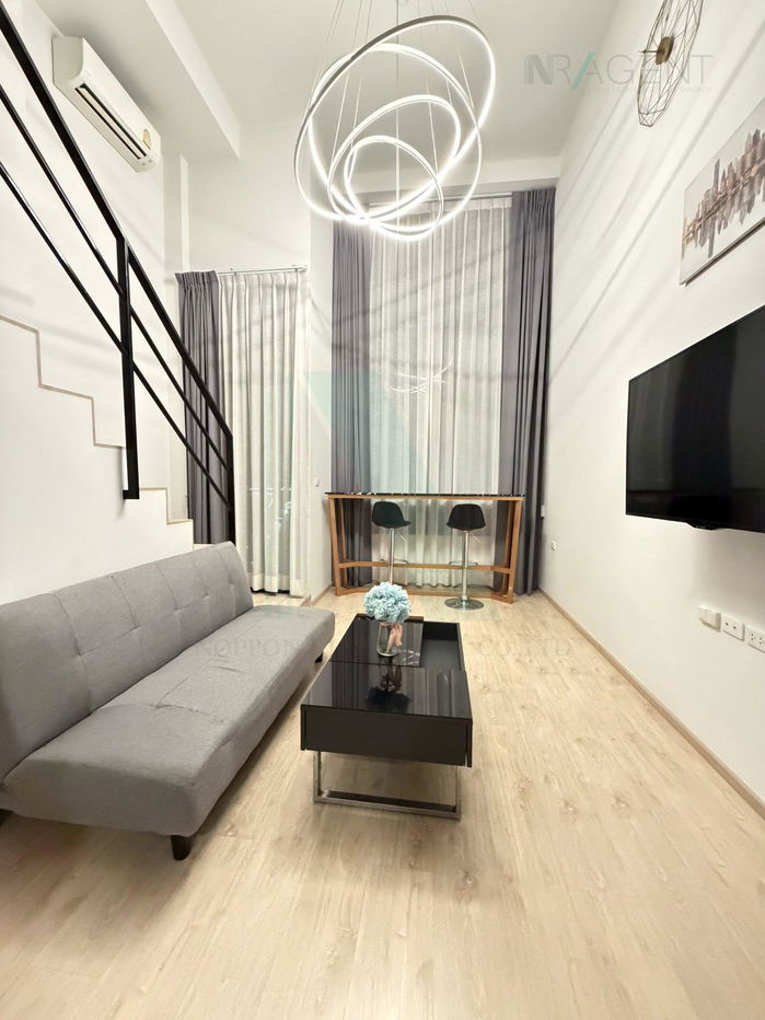 รูป 🎊 ให้เช่าคอนโด ไอดีโอ พระราม 9-ตัดใหม่ อาคาร 1 ชั้น 19 Duplex ขนาด 37.00 ตรม ใกล้ ใกล้ Foodland รามคำแหง - รูปที่ 6/8