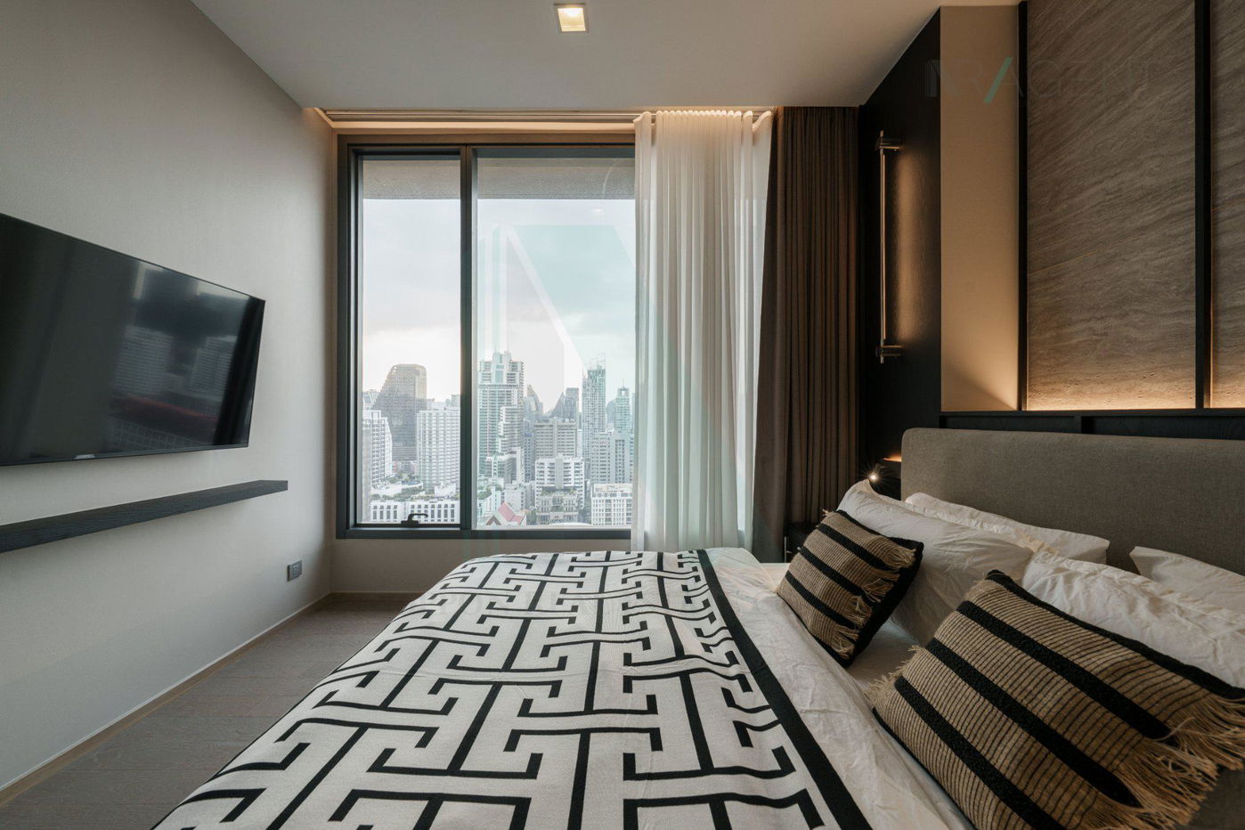 รูป 🎊 ให้เช่าคอนโด ดิ เอส อโศก อาคาร 1 ชั้น 22 1 ห้องนอน ขนาด 48 ตรม ใกล้ โรงเรียนวัฒนาวิทยาลัย - รูปที่ 5/8