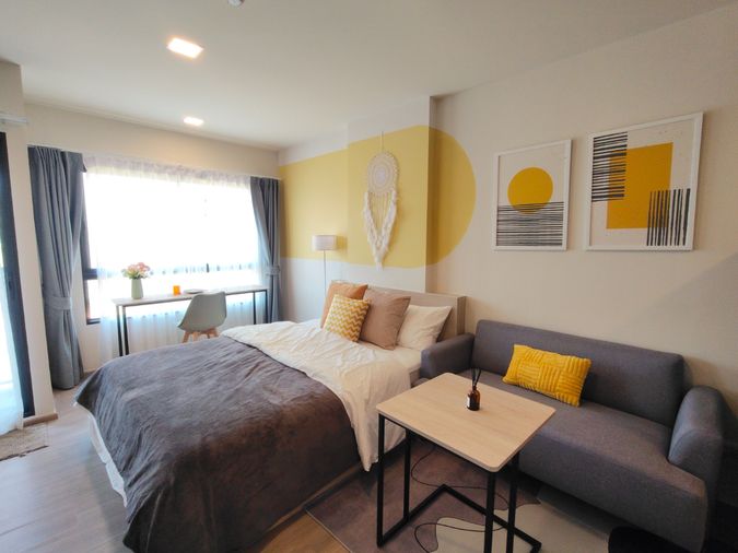 K1840 ให้เช่าคอนโดใหม่ ดีคอนโด แคมปัส ขอนแก่น (D condo campus) #ใกล้มข. เพียง 2นาที 