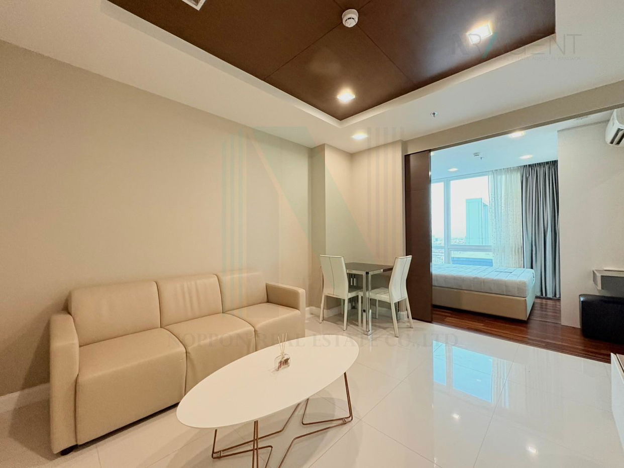 รูป 📌 ขายคอนโด เดอะ เมโทรโพลิส สำโรง อินเตอร์เชนจ์ อาคาร 1 ชั้น 32 1 ห้องนอน ขนาด 35 ตรม ใกล้ BTS สำโรง - รูปที่ 1/8