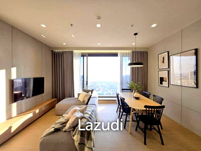 Condos for sale : 98.85 sqm high floor condo at RHYTHM Charoenkrung Pavilion Bangkok