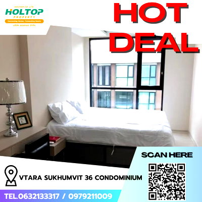 ขายคอนโด : Owner Post #R9322  ขายคอนโด VTARA SUKHUMVIT 36 CONDOMINIUM 