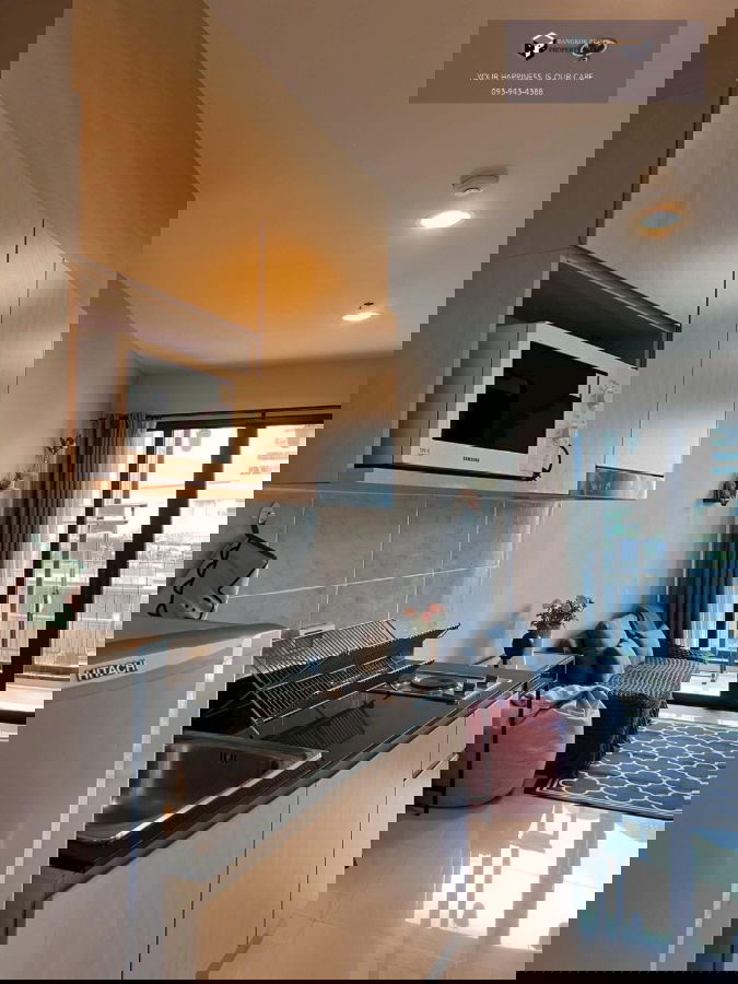 รูป Ideo Ratchada Huaikwang | 🚝ใกล้ MRTห้วยขวาง #2025080611274 #FC - รูปที่ 6/9