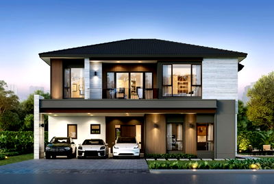 บ้านเดี่ยว วิทยาลัยดุสิตธานี : The City พัฒนาการ 2 | ⭐ ทำเลพัฒนาการ เดินทางสะดวก ใกล้ทางด่วน