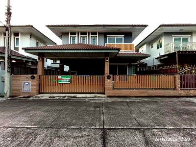 บ้านเดี่ยว แม็คโคร บางบัวทอง : บ้านเดี่ยว สำหรับขาย ลภาวัน 21 บางพลับ ปากเกร็ด นนทบุรี