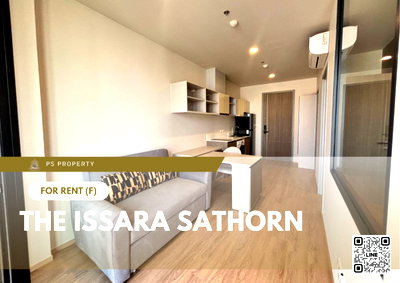 คอนโดให้เช่า : ให้เช่า 📍 The Issara Sathorn 📍 เฟอร์นิเจอร์ และ เครื่องใช้ไฟฟ้าครบ ใกล้ BTS ช่องนนทรี