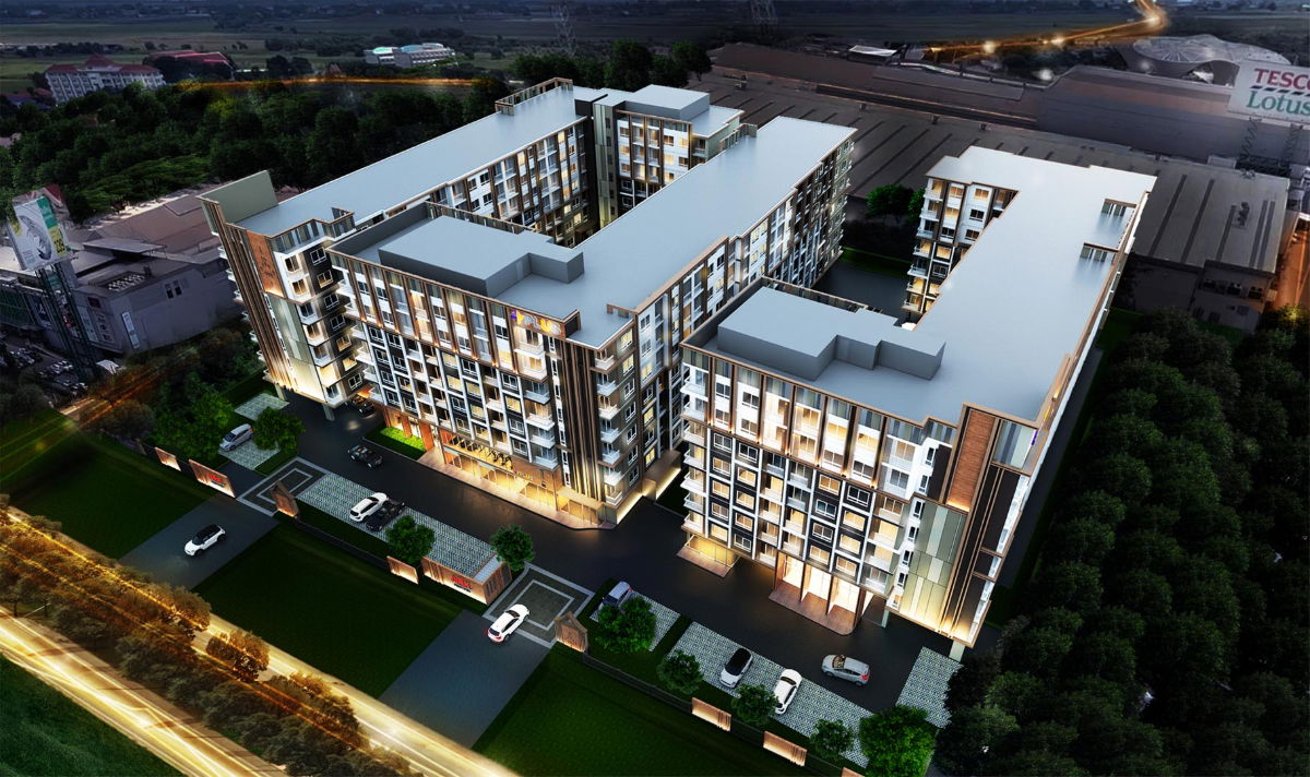 รูป ขาย Plus Condo Ayutthaya Park ติดโลตัสอยุธยา เฟอร์ครบ พร้อมอยู่ - รูปที่ 7/17