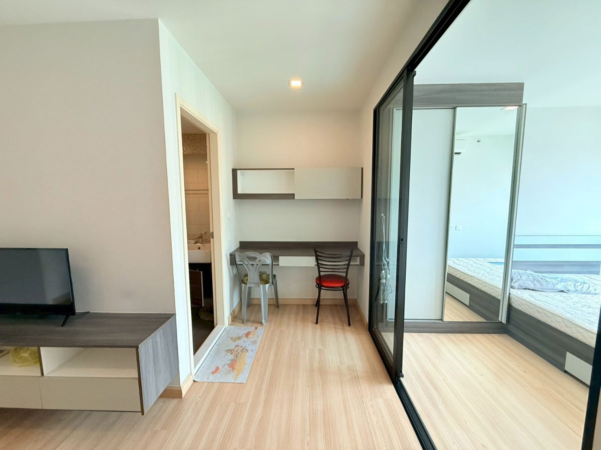 รูป ให้เช่าคอนโด ไนท์บริดจ์ สกายซิตี้ สะพานใหม่ ติดBTSสายหยุด พร้อมเฟอร์นิเจอร์ และเครื่องใช้ไฟฟ้าครบครัน ขนาด 28 ตร.ม. 11,000/เดือน - รูปที่ 5/14