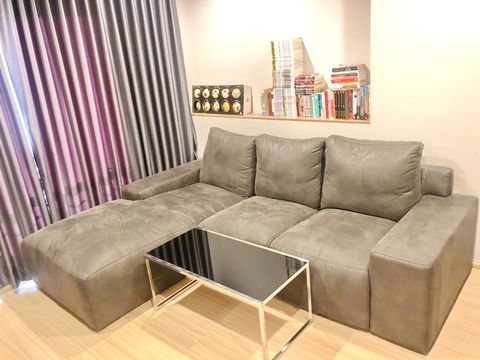 0943♛ให้เช่าคอนโด 1 ห้องนอน♙ริทึ่ม รัชดา-ห้วยขวาง♜MRTห้วยขวาง∞099-5919653,065-9423251🜲Line@sureresidence