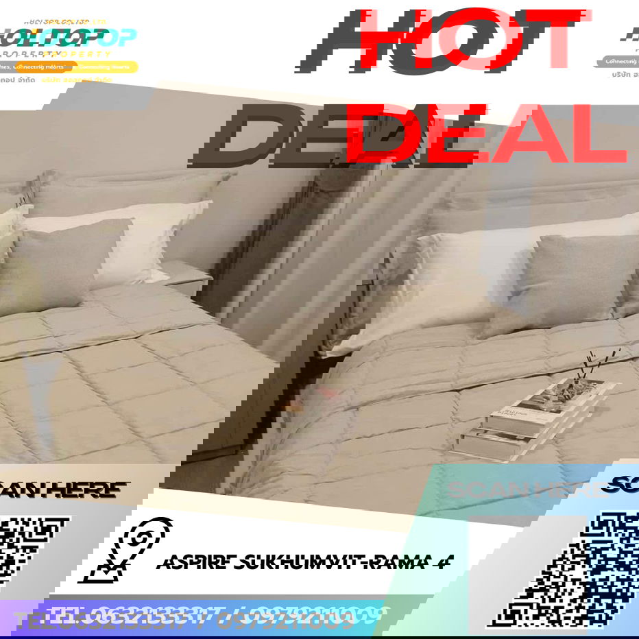 รูป #R9305 🎉 130269 ให้เช่าคอนโด Aspire Sukhumvit-Rama 4 - รูปที่ 1/8