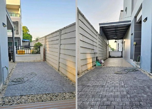 รูป ให้เช่าทาวน์โฮม 3 ชั้น หมู่บ้านเดอะ ริคโค้ ทาวน์ วัชรพล / หลังมุม / แอร์ 4 เครื่อง / เฟอร์นิเจอร์ครบ / อยู่อาศัย หรือ Home Office จดบริษัทได้ - รูปที่ 13/13