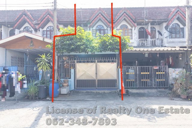 รูป [ขายด่วน] ทาวน์เฮ้าส์แต่งใหม่ หมู่บ้านวังมณี ไร่ขิง-สามพราน สวยจบ พร้อมอยู่ ติดถนนเมนหลัก!  เพียง 1.45 ล้าน | ผ่อนถูกกว่าเช่า! - รูปที่ 1/12