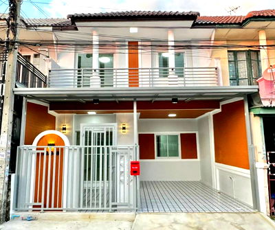 ขายทาวน์โฮม : 🏠หมู่บ้านบัวทอง 4   👍//ต้นสายวินรถตู้ไปเซ็นทรัลเวสต์เกต// และรถไฟฟ้า