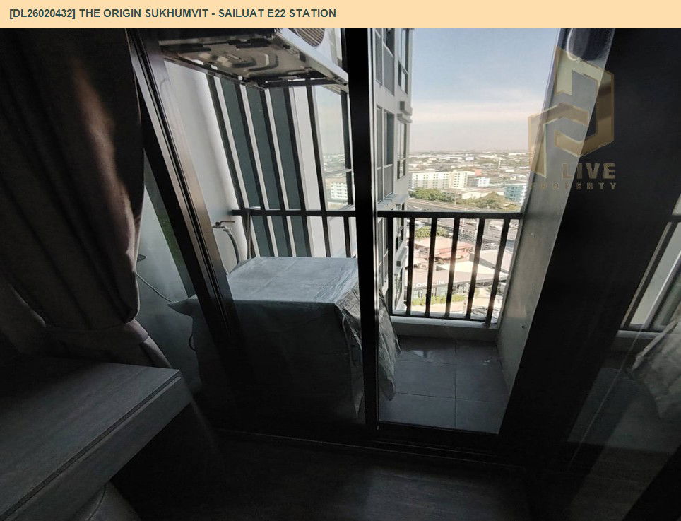 รูป DL26020432 ขายคอนโด ดิ ออริจิ้น สุขุมวิท - สายลวด E22 สเตชั่น (THE ORIGIN SUKHUMVIT - SAILUAT E22 STATION) ใกล้ BTS สายลวด พร้อมเข้าอยู่ โทรด่วน 0614453194 LineID @162cjixi - รูปที่ 9/10