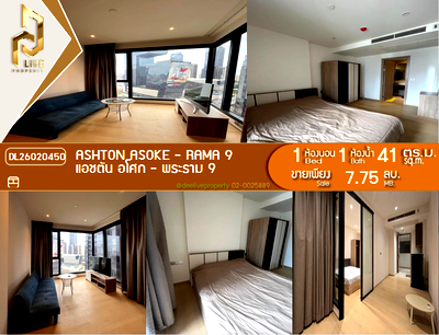 Condos for sale : DL26020450 Condo for sale, Ashton Asoke - Rama 9 near MRT พระราม 9, ready to move in, call urgently 0614453194 LineID @162cjixi