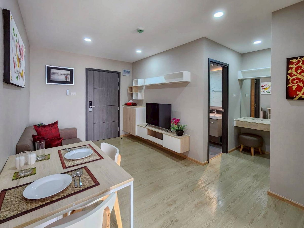 รูป ห้องว่างให้เช่า One plus สวนดอก 10 เฟอร์นิเจอร์ครบ พร้อมเข้าอยู่ ใกล้ นิมมาน, เมญ่า , มช. - รูปที่ 2/9