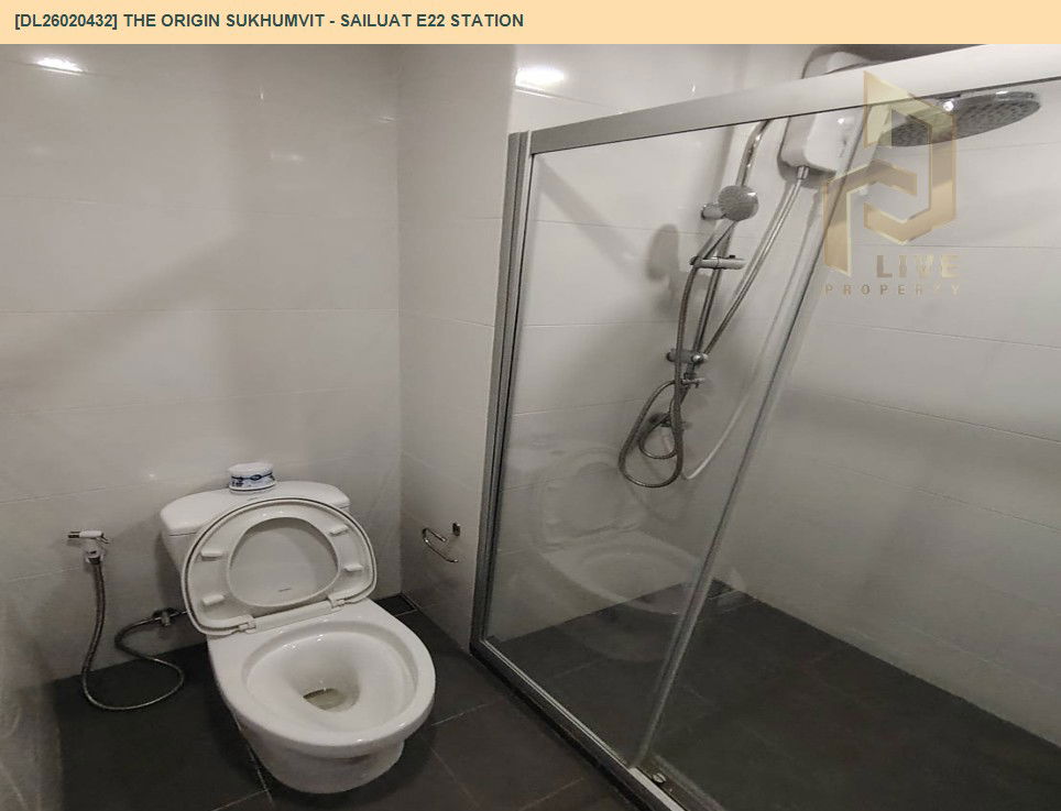 รูป DL26020432 ขายคอนโด ดิ ออริจิ้น สุขุมวิท - สายลวด E22 สเตชั่น (THE ORIGIN SUKHUMVIT - SAILUAT E22 STATION) ใกล้ BTS สายลวด พร้อมเข้าอยู่ โทรด่วน 0614453194 LineID @162cjixi - รูปที่ 8/10