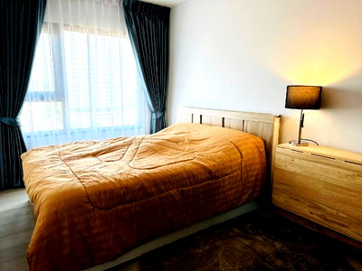 คอนโดให้เช่า : คอนโดติดรถไฟฟ้า! 💜 Aspire Weston รัตนาธิเบศร์ ชั้น 10 ตื่นสายได้อีกนิด เพราะรถไฟฟ้าอยู่แค่เอื้อม! เดินทางเข้าเมืองสบายสุดๆ 🚆