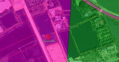 ที่ดิน สามพราน นครปฐม : ขายที่ดิน ทำเล ไร่ขิง อ.สามพราน จ.นครปฐม ขนาด 4 ไร่ 1 งาน ผังเมือง สีม่วงเม็ดมะปราง รองรับอุตสาหกรรม - โกดัง - โรงงาน