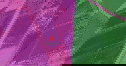 ขายที่ดิน ทำเล ไร่ขิง อ.สามพราน จ.นครปฐม ขนาด 4 ไร่ 1 งาน ผังเมือง สีม่วงเม็ดมะปราง รองรับอุตสาหกรรม - โกดัง - โรงงาน