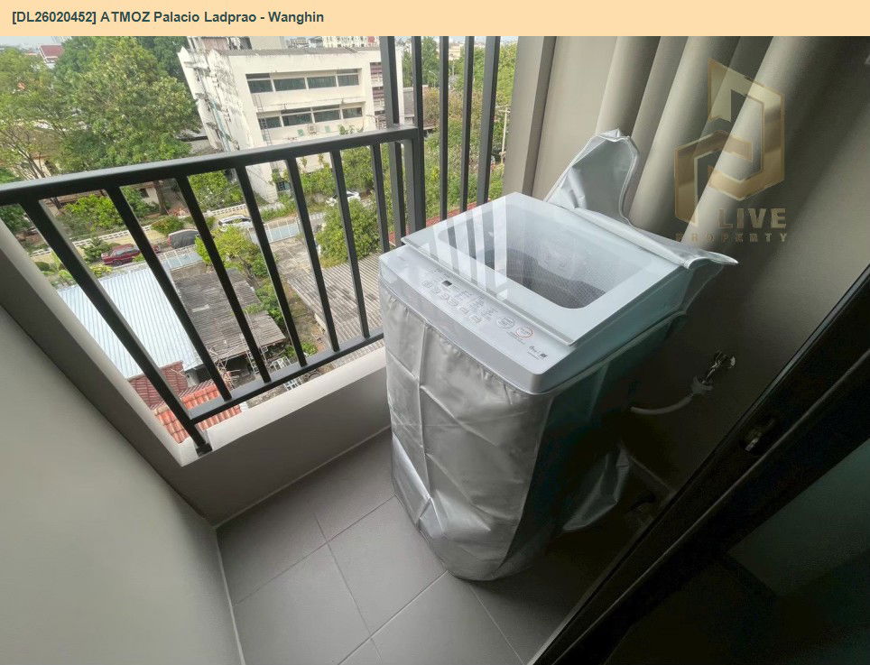 รูป DL26020452 ให้เช่าคอนโด แอทโมซ พาลาซิโอ ลาดพร้าว - วังหิน (ATMOZ Palacio Ladprao - Wanghin) ใกล้ MRT ลาดพร้าว พร้อมเข้าอยู่ โทรด่วน 0800343450 LineID @655ebbvc - รูปที่ 6/7