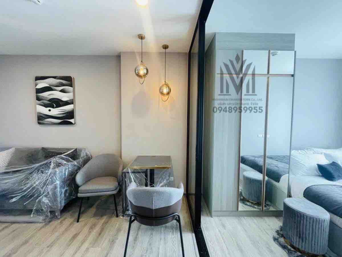 รูป เช่า🔥คอนโด ไนท์บริดจ์ คอลลาจ สุขุมวิท 107 | ใกล้ BTS แบริ่ง 350 เมตร ห้องจัดแต่ง ห้องใหม่ สวยมาก เฟอร์นิเจอร์ครบ พร้อมเข้าอยู่ - รูปที่ 3/8