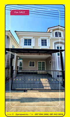 บ้านแฝด เขตจอมทอง : [ขาย | SALE : SSB35306] 🏡โกลเด้น นีโอ สาทร |  Golden Neo Sathorn 💥ทำเลศักยภาพ ใกล้ BTS วุฒากาศ — บ้านรีโนเวทใหม่ สวย คุ้ม