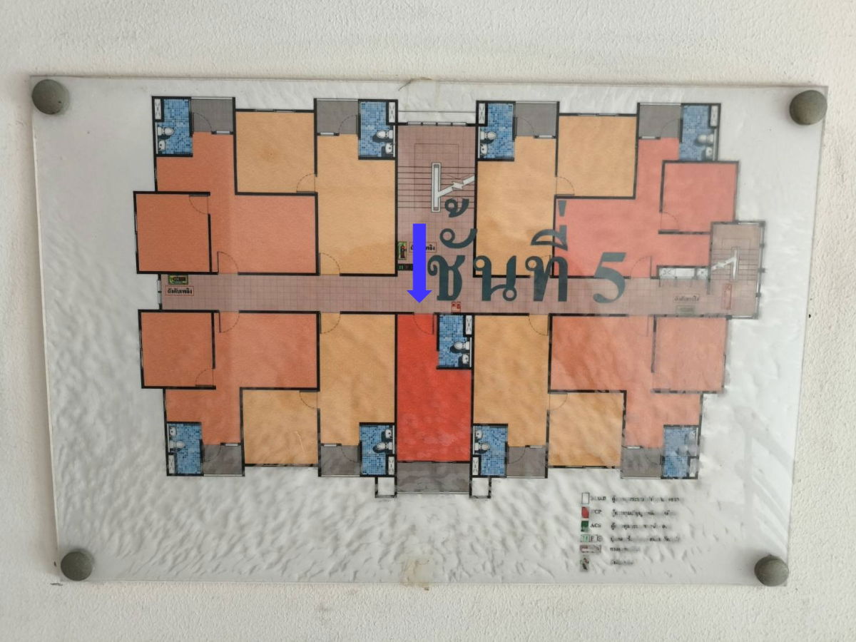 รูป ขายห้องคอนโดบ้านฟลูเฮ้าส์ 28 ตร.ม. 1 ห้องนอน, 1 ห้องน้ำ, ติดแอร์แล้วรวมเฟอร์นิเจอร์พร้อมอยู่ - รูปที่ 18/22