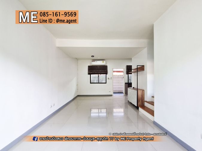 ให้เช่าทาวน์โฮม 3 ห้องนอน 95 ตร.ม. 18 ตร.ว. พฤกษาวิลล์ 57