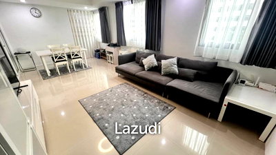 ขายคอนโด : คอนโดย่านอโศก 97 ตร.ม. ห้องใหญ่ 2 ห้องนอนชั้นกำลังดีอยู่สบาย