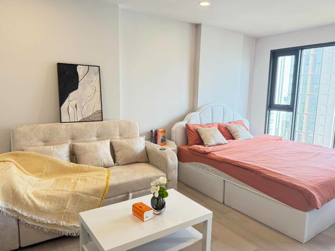  For Rent | Aspire Onnut Station (Brand New Studio Condo)15,000 THB/month (1-year contract)
