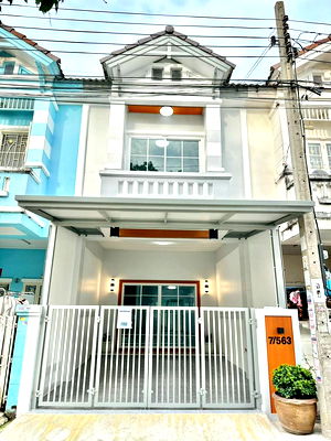 ทาวน์โฮม ไทรน้อย นนทบุรี : 💥 ขาย ทาวเฮาส์ หมู่บ้านปิยวรารมย์ - บ้านกล้วย ไทรน้อย 