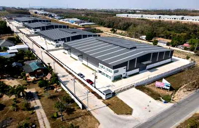 โรงงาน นิคมพัฒนา ระยอง : ขาย โรงงานใหม่ ซอยนิคมพัฒนา 11 ระยอง ขนาด 6 ไร่ ผังเมืองสีเหลือง