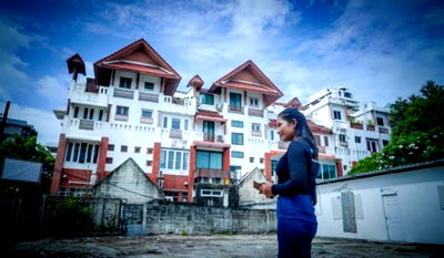 Houses for sale ม.นานาชาติแสตมฟอร์ด : Single house for sale with land, Suan Luang District, Bangkok (On Nut