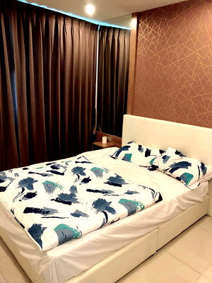 Condos for rent Jomtien Sai 1 : Amazon Condo for Rent – Pool View | 1BR 35 sqm | Ready to Move In