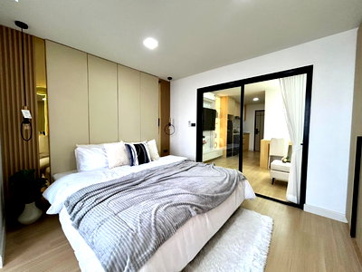 ขายคอนโด : ขายคอนโดบนถนนห้วยแก้ว นครพิงค์คอนโด ห้องแต่งสวยพร้อมอยู่ โทร 082-389-9314 บู