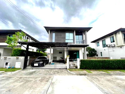 Houses for sale Premruethai School  : For Sale House , HABITIA ORBIT HATHAIRAT , wide frontage , Sam Wa Tawan Tok , Khlong Sam Wa , Bangkok , CX-132521 ✅ Live chat with us ADD LINE @connexproperty ✅