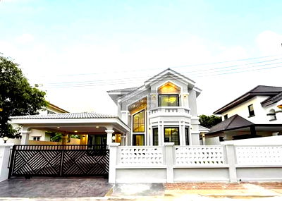 Houses for sale : For Sale House , Nantawan Wongwaen-Pinklao , newly renovated , MRT-Lak Song , Bang Phai , Bang Khae , Bangkok , CX-121734 ✅ Live chat with us ADD LINE @connexproperty ✅