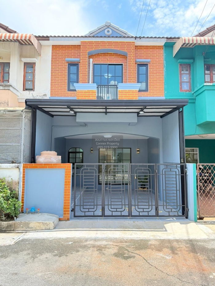 รูป ขายทาวน์เฮ้าส์/ทาวน์โฮม  เค.ซี. คลัสเตอร์ รามอินทรา - ซาฟารี รีโนเวทใหม่ สามวาตะวันตก เขต คลองสามวา กรุงเทพ CX-131887 ✅ ทักไลน์ @connexproperty ตอบทันที ทีมงานมืออาชีพ ✅ - รูปที่ 1/12