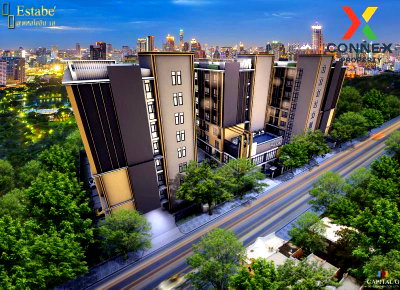 Condos for sale : 🔥🔥🔥 For Sale Condo , Estabe Phahonyothin 18 , MRT-Chatuchak Park , Lat Yao , Bang Khen , Bangkok , CX-111158 ✅ Live chat with us ADD LINE @connexproperty ✅ 🔥🔥🔥