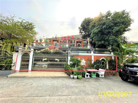 For Sale House , Romyen Khu Khut Community , Khu Khot , Lam Luk Ka , Pathum Thani , CX-111903 ✅ Live chat with us ADD LINE @connexproperty ✅