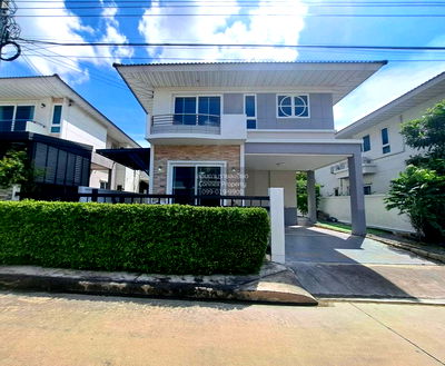 เช่าบ้านเดี่ยว ถนนกรุงเทพ-ชลบุรี มอเตอร์เวย์ : เช่าบ้าน  ศุภาลัย การ์เด้นวิลล์ กรุงเทพกรีฑาตัดใหม่ - มอเตอร์เวย์ รีโนเวทใหม่ คลองสองต้นนุ่น เขต ลาดกระบัง กรุงเทพ CX-143410 ✅ ทักไลน์ @connexproperty ตอบทันที ทีมงานมืออาชีพ ✅