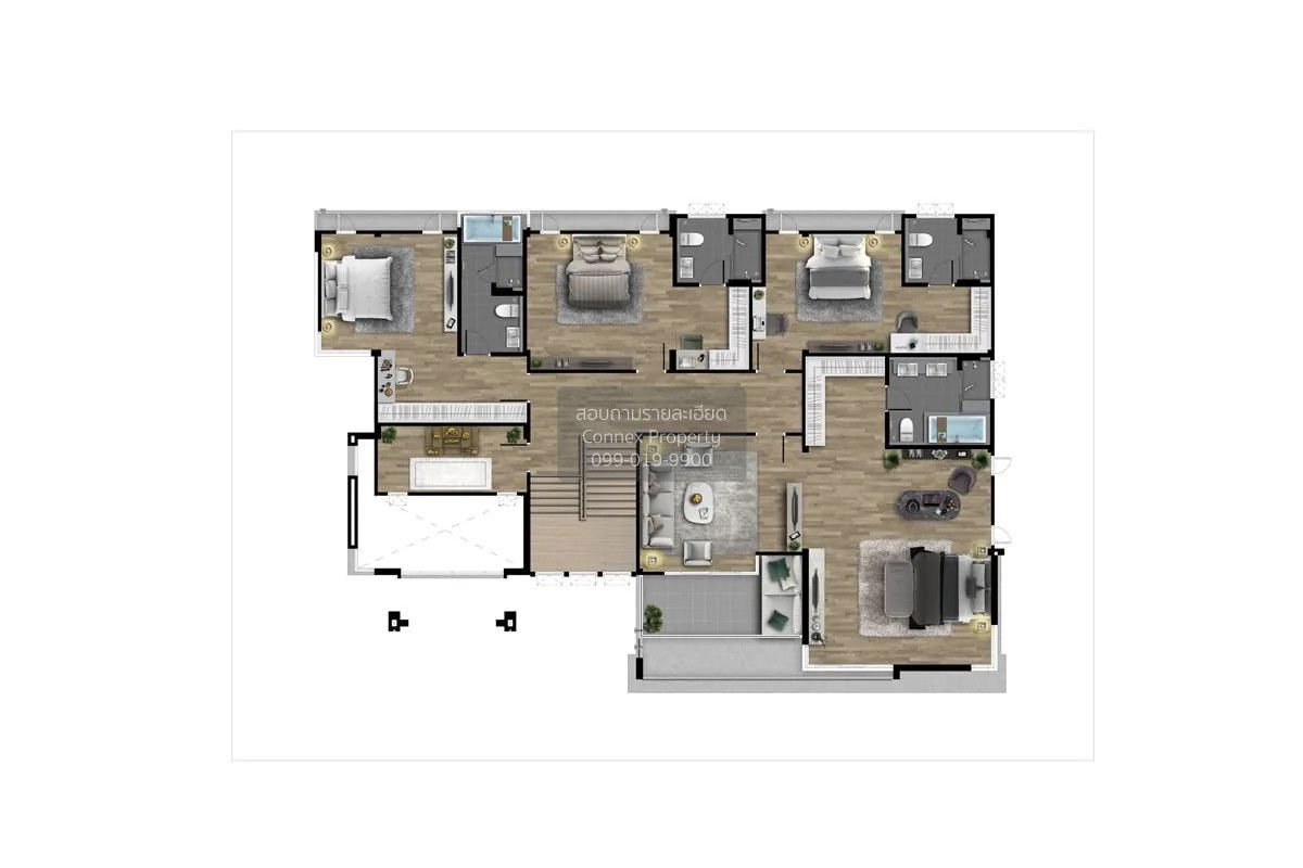 รูป ขายบ้าน  เดอะ ซิตี้ สาทร - สุขสวัสดิ์ 3 บางพึ่ง พระประแดง สมุทรปราการ CX-141173 ✅ ทักไลน์ @connexproperty ตอบทันที ทีมงานมืออาชีพ ✅ - รูปที่ 3/3